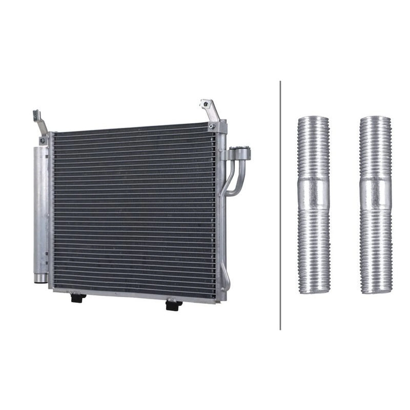 Hella Air Conditioning Condenser fits Hyundai I10 I 2007-2018 1.0 1.1 1.2