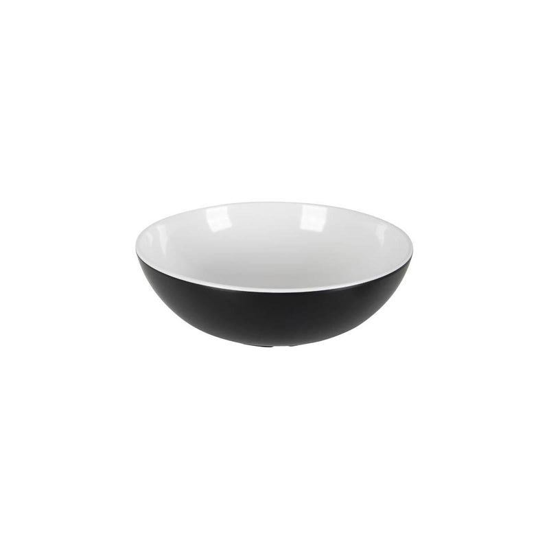 Gimex Solid Line Tableware Black & White 16 Pieces Gimex - Dynamic Drive