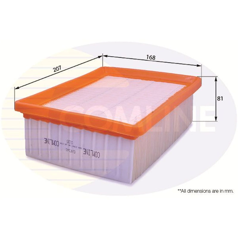 Comline Engine Air Filter fits Citroën Berlingo First 1998-2005 1.9 2.0