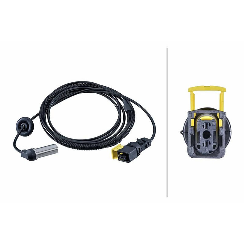 Hella ABS Wheel Speed Sensor Rear Left fits Volvo Fh 2005 on