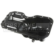 First Line Engine Oil Sump Pan Steel fits Mazda 2 2003-2015 1.3 1.4 1.5