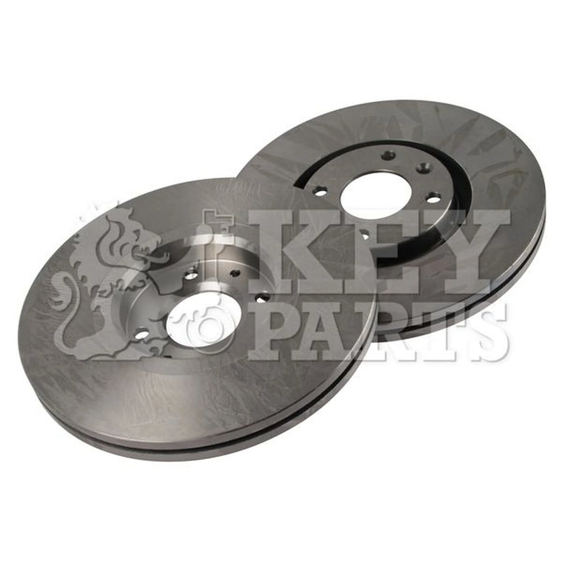 Key Parts Front & Rear Brake Discs & Pads fits Peugeot 3008 I 2014-2016 1.6