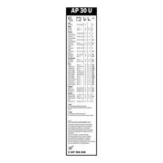 Bosch Aerotwin Wiper Blade 750mm — AP30U fits Audi A2 2000-2005 1.2 1.4 1.6