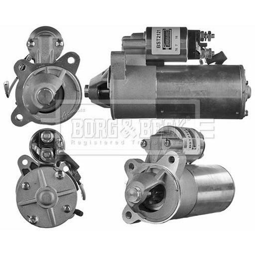 Borg & Beck Starter Motor 12V 2kW 9 Teeth BST2121