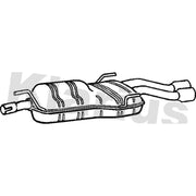 Klarius Box With Tail Pipe Rear fits Saab 9-5 1998-2005 3.0