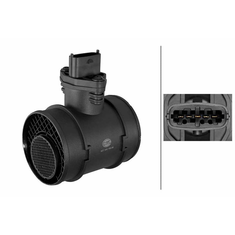 Hella MAF Sensor (Mass Air Flow) 8ET 358 166-981