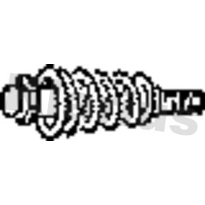 Klarius Exhaust System Bolt fits Mercedes-Benz A-Class 1997-2004