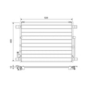 Valeo Air Conditioning Condenser 822724