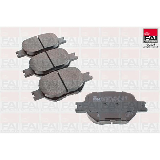 FAI Front Brake Pad Set fits Toyota Celica 1999-2005 1.8