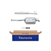 Hella End Silencer Rear fits Mercedes-Benz C-Class 1993-2000