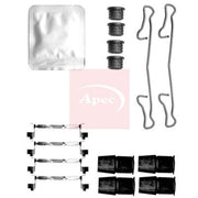 Apec Brake Pad Accessory Fitting Kit Front fits Fiat 500 2020-2021 1.0