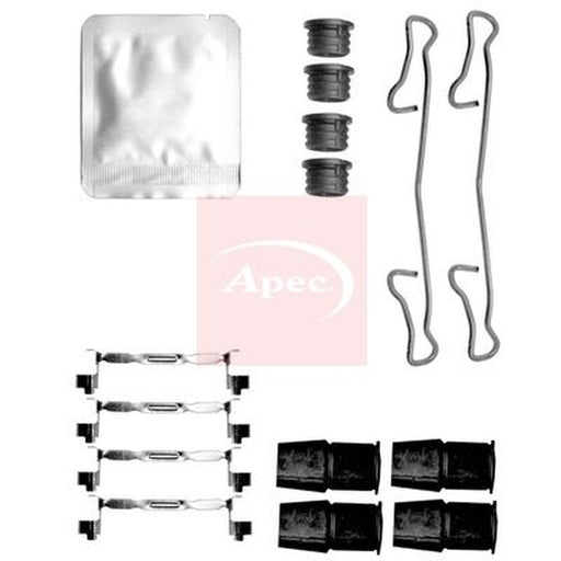 Apec Brake Pad Accessory Fitting Kit Front fits Fiat 500 2020-2021 1.0