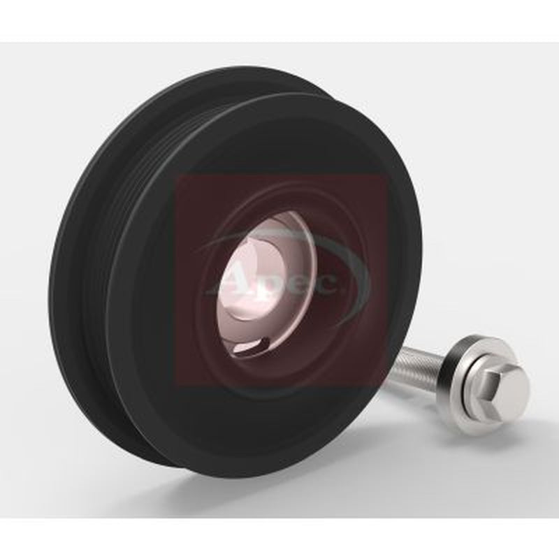 Apec Crank Shaft Belt Pulley fits Opel Astra G 1998-2005 2.0 2.2