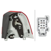 Hella Tail Light / Lamp PY21W Left 2VA 011 527-031