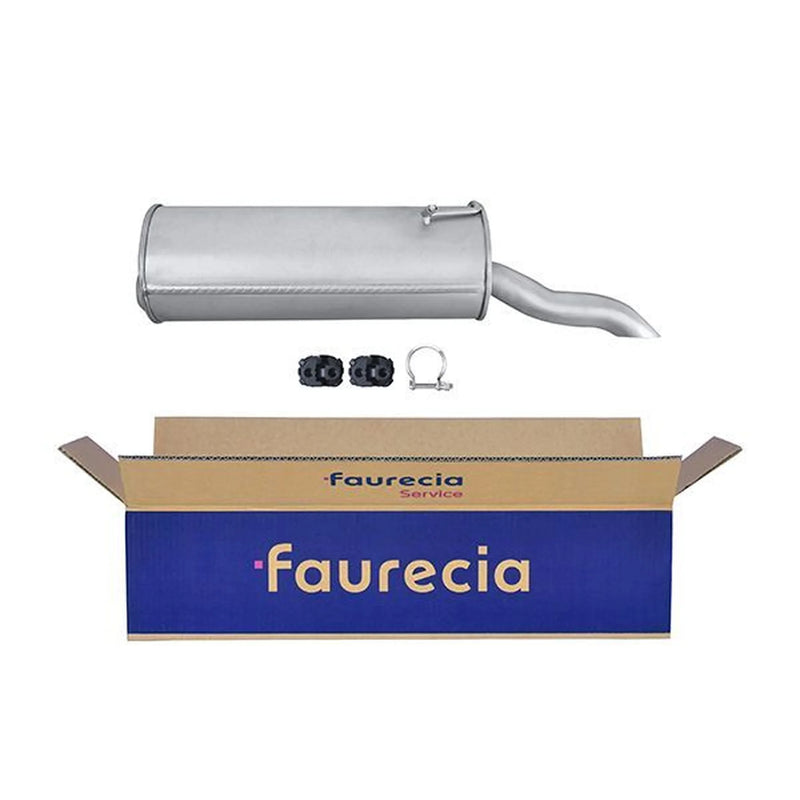 Hella End Silencer Rear fits Citroën Xsara Picasso 2004-2011 1.6