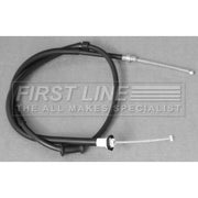First Line Handbrake Cable Right Rear fits Ford Ka 2008-2016 1.2 1.3