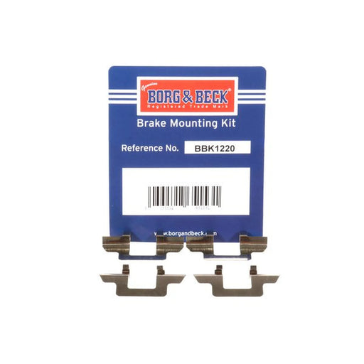 Borg & Beck Brake Pad Accessory Fitting Kit Front BBK1220