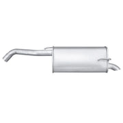 Hella End Silencer Rear fits Nissan Micra III 2002-2010 1.0 1.2 1.4 1.5