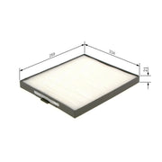 Bosch Cabin Air Filter (Pollen Filter) fits Kia Sedona 1999-2007 2.5 2.9 3.5
