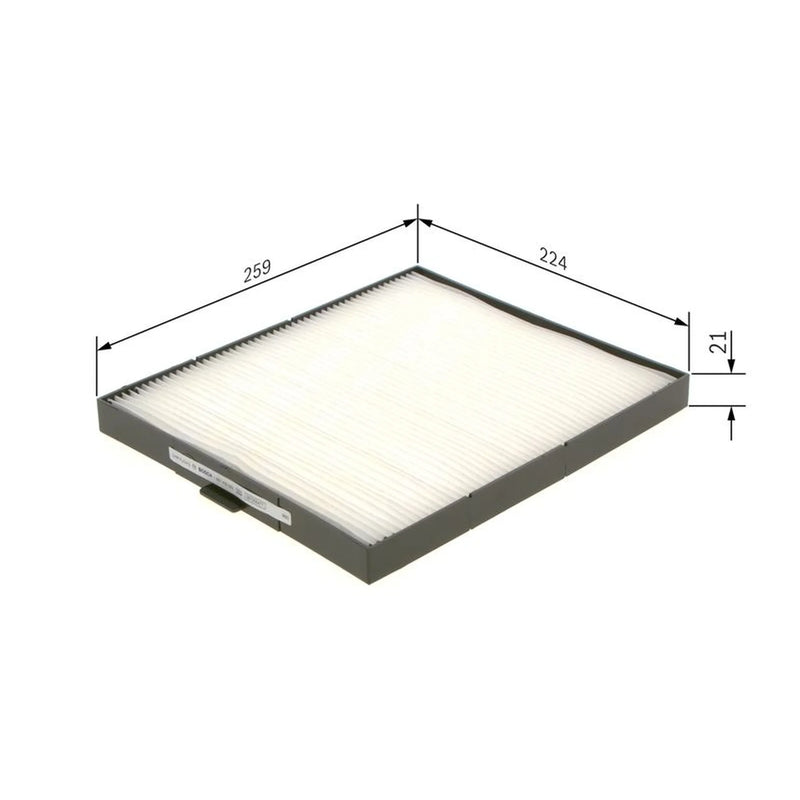 Bosch Cabin Air Filter (Pollen Filter) fits Kia Sedona 1999-2007 2.5 2.9 3.5