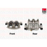 FAI Brake Caliper Assembly Front Left FCA166L