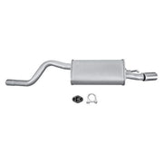 Hella End Silencer Rear fits Renault Twingo II 2007-2014 1.2 1.5