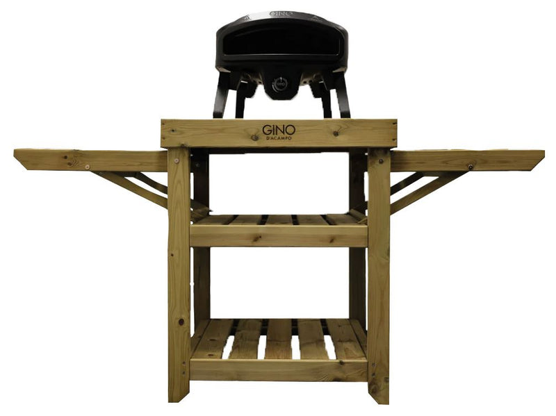 Gino Wooden Pizza Oven Table Gino - Dynamic Drive