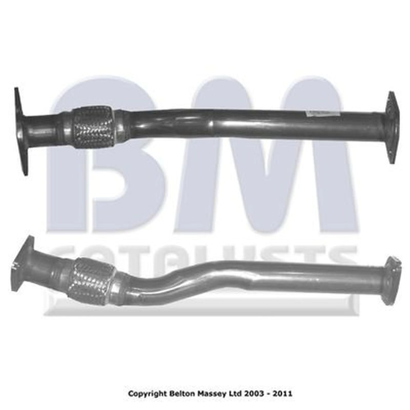 BM Catalysts Exhaust Pipe OD fits Nissan Micra III 2003-2010 1.5