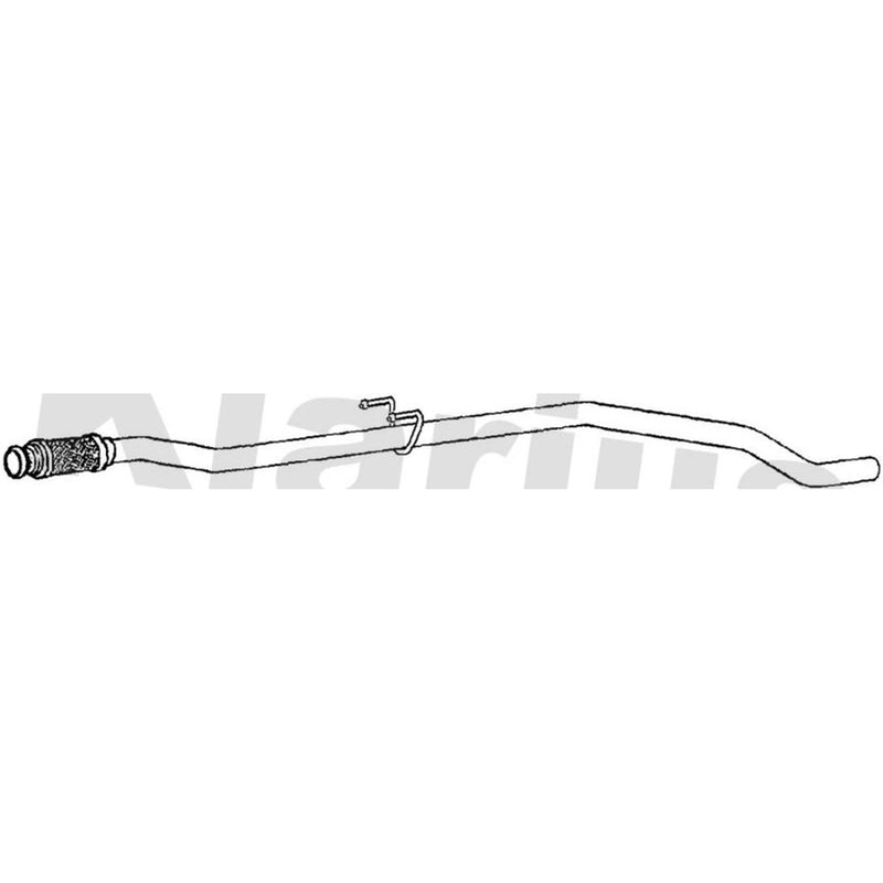 Klarius Exhaust Pipe OD fits Peugeot 206+ 2009-2013 1.4
