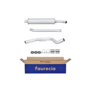 Hella Front Silencer Front fits Opel Vectra C 2002-2008 1.6 1.8
