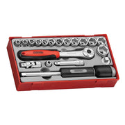 Teng Tools 3/8" Socket Set 6 pt TT1 19 Pieces Teng Tools - Dynamic Drive