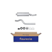 Hella Middle Silencer fits Opel Kadett E 1984-1993 1.2 1.3 1.4 1.6