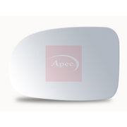 Apec Exterior Wing Mirror Glass Left fits Opel Corsa C 2000-2009