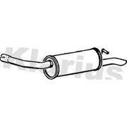 Klarius Box With Tail Pipe Rear FE120H
