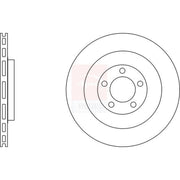 Apec Rear Brake Vented Discs & Pads fits Jaguar F-Type 2012-2013 3.0