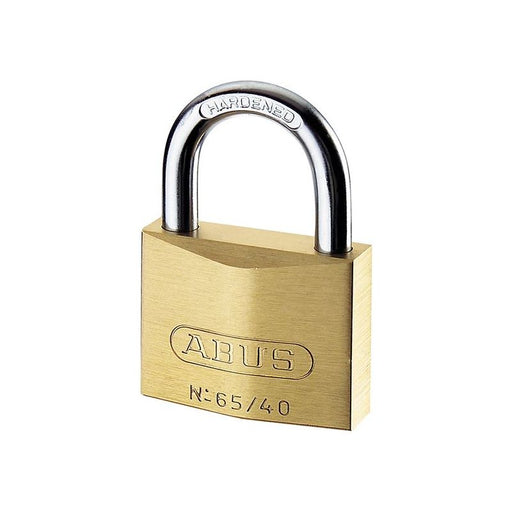 Abus Mechanical 65/50mm Brass Padlock Master Keyed MK65501 ABUS Mechanical - Dynamic Drive