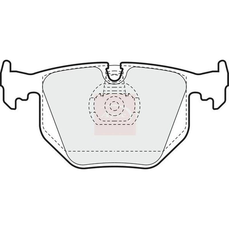 Apec Rear Brake Pad Set PAD956
