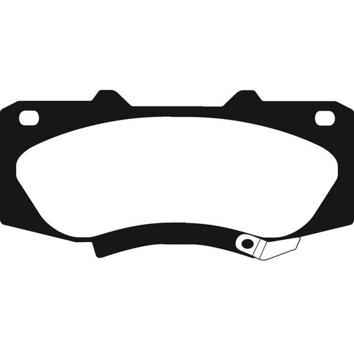 Abtex Front Brake Pad Set fits Toyota Hilux Vigo VII Pickup 2005-2015 2.5 3.0