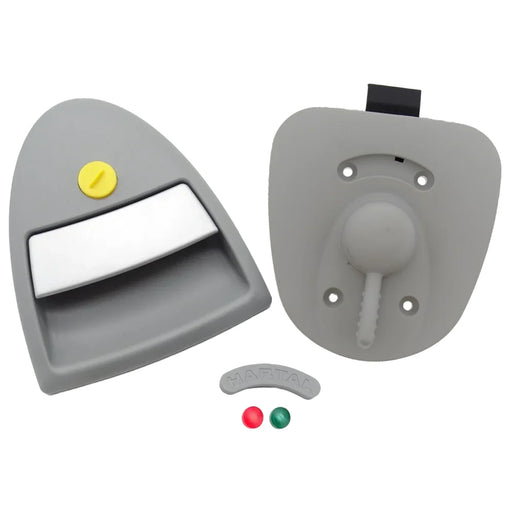Hartal Complete Triangle Lock Set, Right Hand, Grey