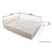 Comline Full Service Kit with Air, Oil, Fuel & Cabin Filters fits Opel Meriva A