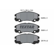 Textar Front Brake Pad Set 2325001