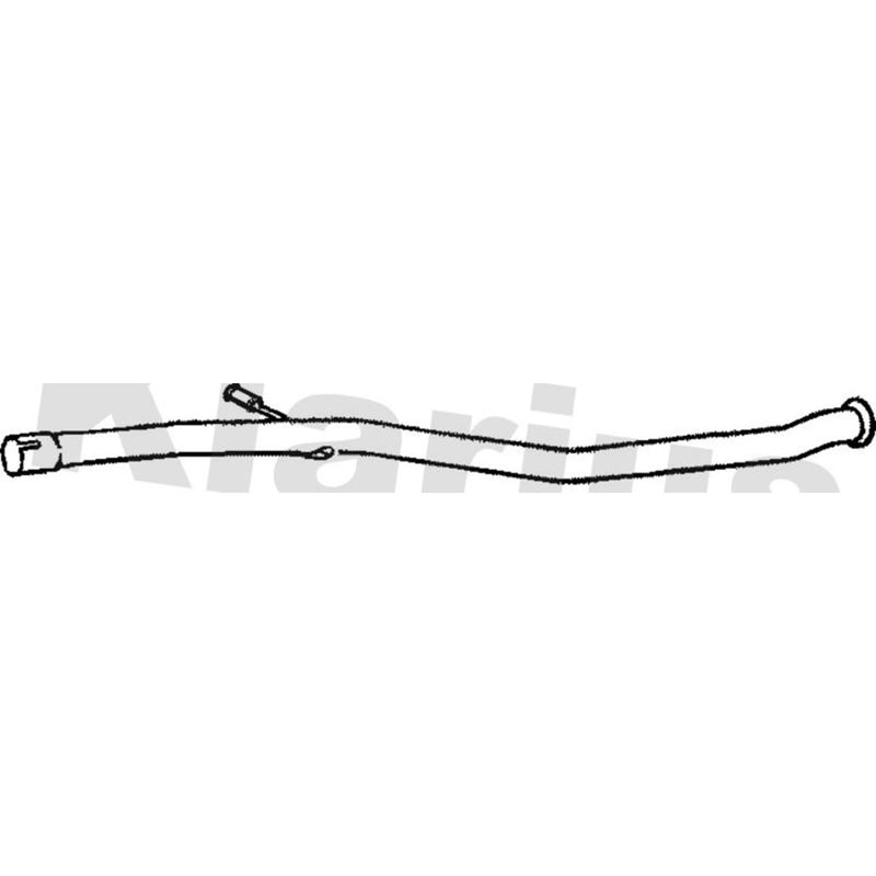 Klarius Exhaust Pipe OD fits Peugeot 206 1998-2001 1.9
