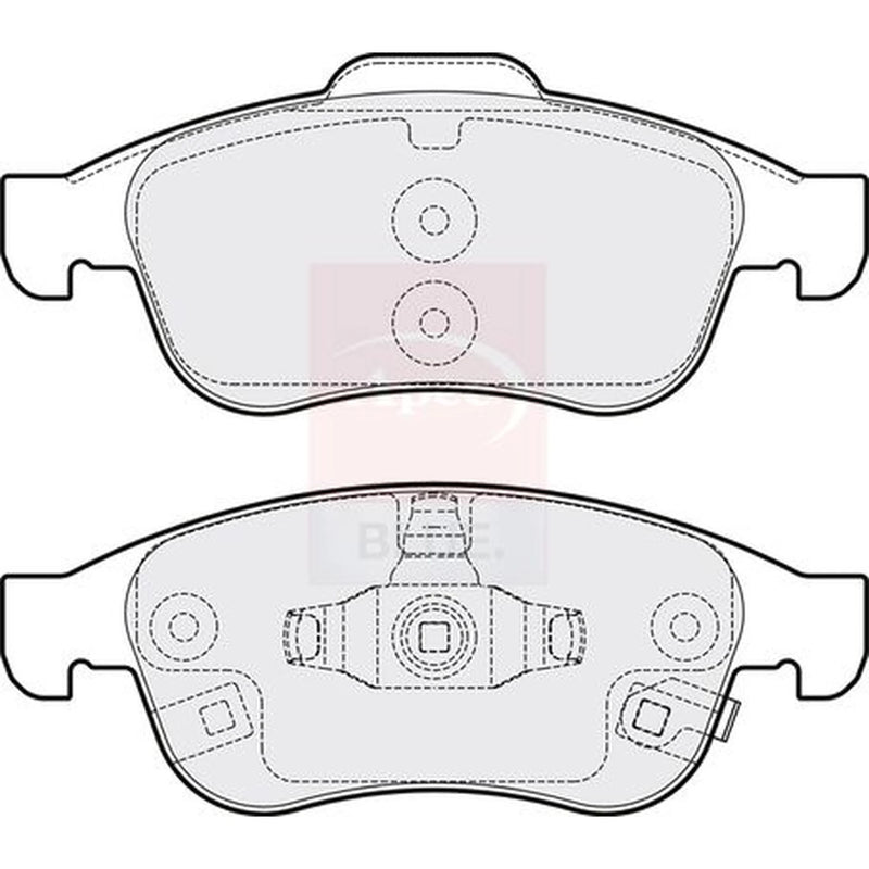Apec Front Brake Pad Set PD3652