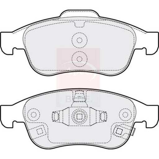 Apec Front Brake Pad Set PD3652