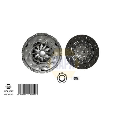 NAPA Clutch Kit Set 3pc fits Seat Leon 2014-2020 1.4