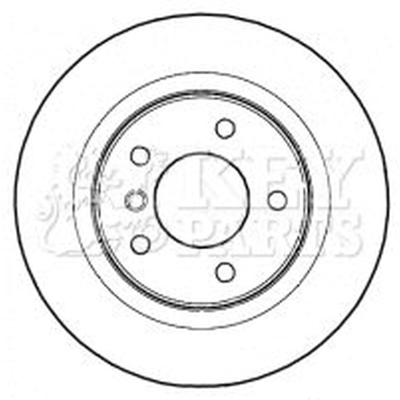 Key Parts Front Vented & Rear Vented Brake Discs & Pads fits BMW 1 2006-2011