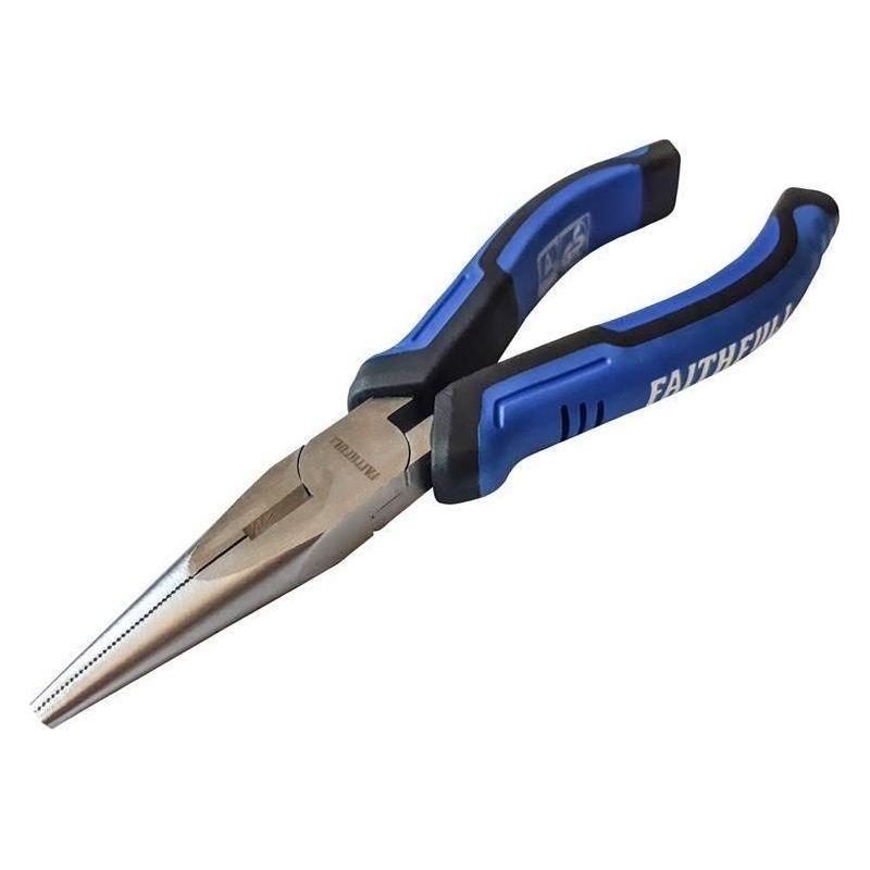 Faithfull Long Nose Pliers 165mm (6.1/2in) Faithfull - NN4 Online