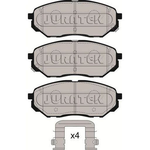 Juratek Front Brake Pad Set fits Hyundai Santa Fe IV 2018-2020 2.0 2.2 2.4 3.5