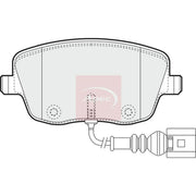 Apec Front Brake Pad Set PAD1252