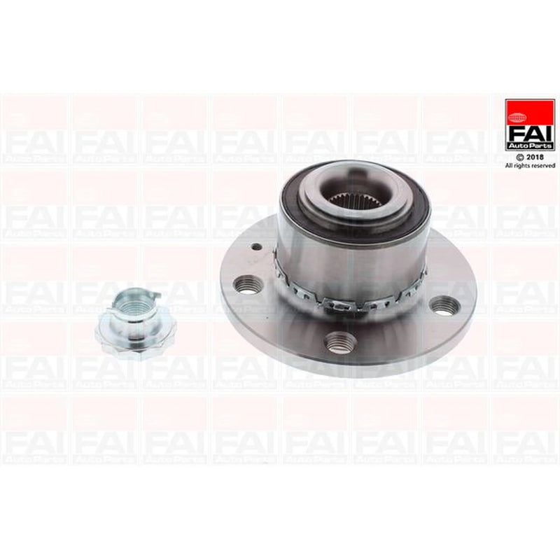 FAI Wheel Bearing Kit 126mm fits Audi A1 2010-2018 1.0 1.2 1.4 1.6 1.8 2.0